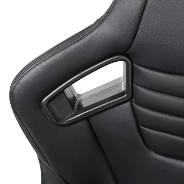 SPORT SEATS BLACK LEATHER FIT 2015-22 SLINGSHOTS