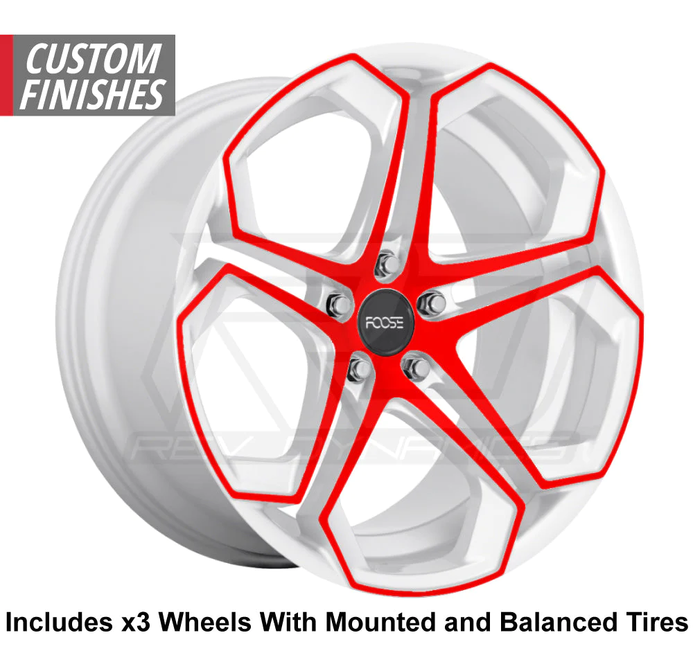 FOOSE IMPALA SLINGSHOT 20" WHEEL AND TIRE PACKAGE
