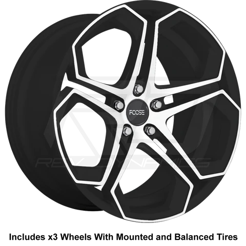 FOOSE IMPALA SLINGSHOT 20" WHEEL AND TIRE PACKAGE
