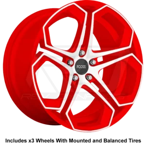 FOOSE IMPALA SLINGSHOT 20" WHEEL AND TIRE PACKAGE