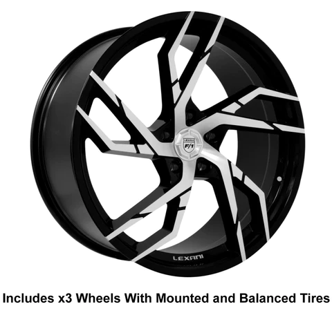 LEXANI ALPHA SLINGSHOT 22" WHEEL AND TIRE PACKAGE