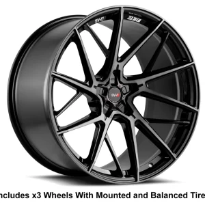 SAVINI SV-F6 SLINGSHOT 20" (305 REAR) WHEEL AND TIRE PACKAGE