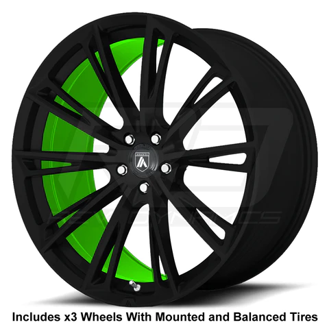 ASANTI ABL-30 SLINGSHOT 22" WHEEL AND TIRE PACKAGE