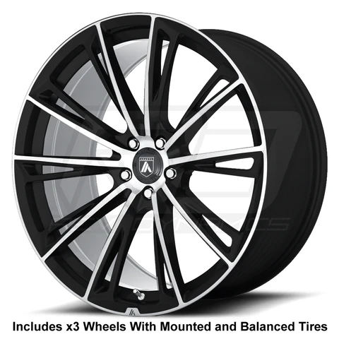 ASANTI ABL-30 SLINGSHOT 22" WHEEL AND TIRE PACKAGE