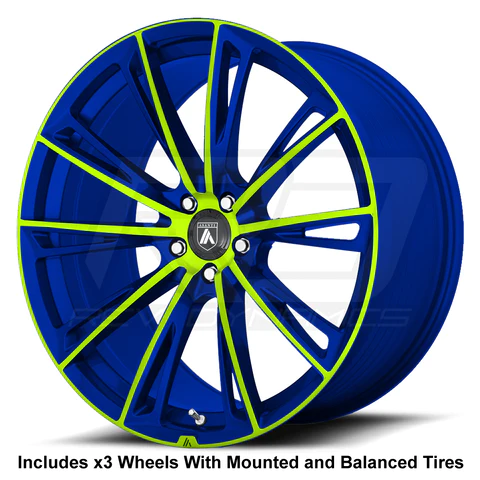 ASANTI ABL-30 SLINGSHOT 22" WHEEL AND TIRE PACKAGE