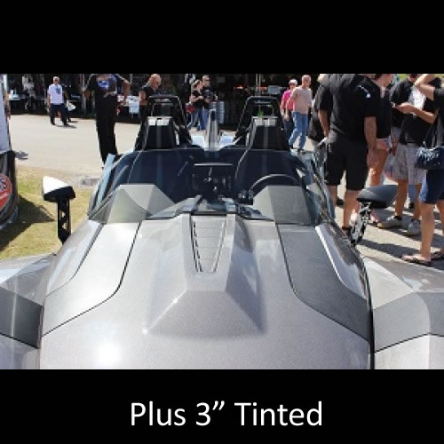 F4 Tinted / Non Tinted Windshields for the Polaris Slingshot
