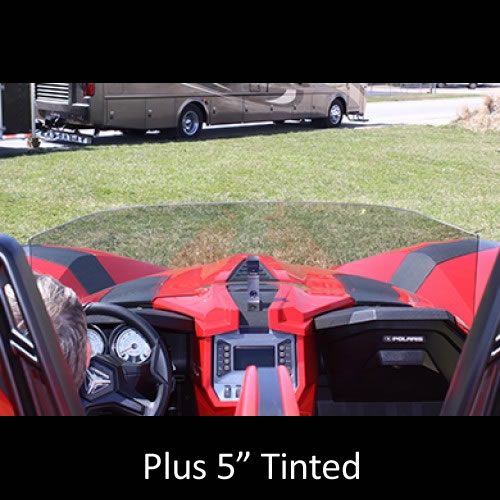 F4 Tinted / Non Tinted Windshields for the Polaris Slingshot