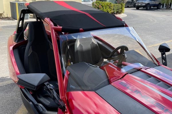 F4 WINDSHIELD - +9 - FOR THE POLARIS SLINGSHOT (2015-2023)