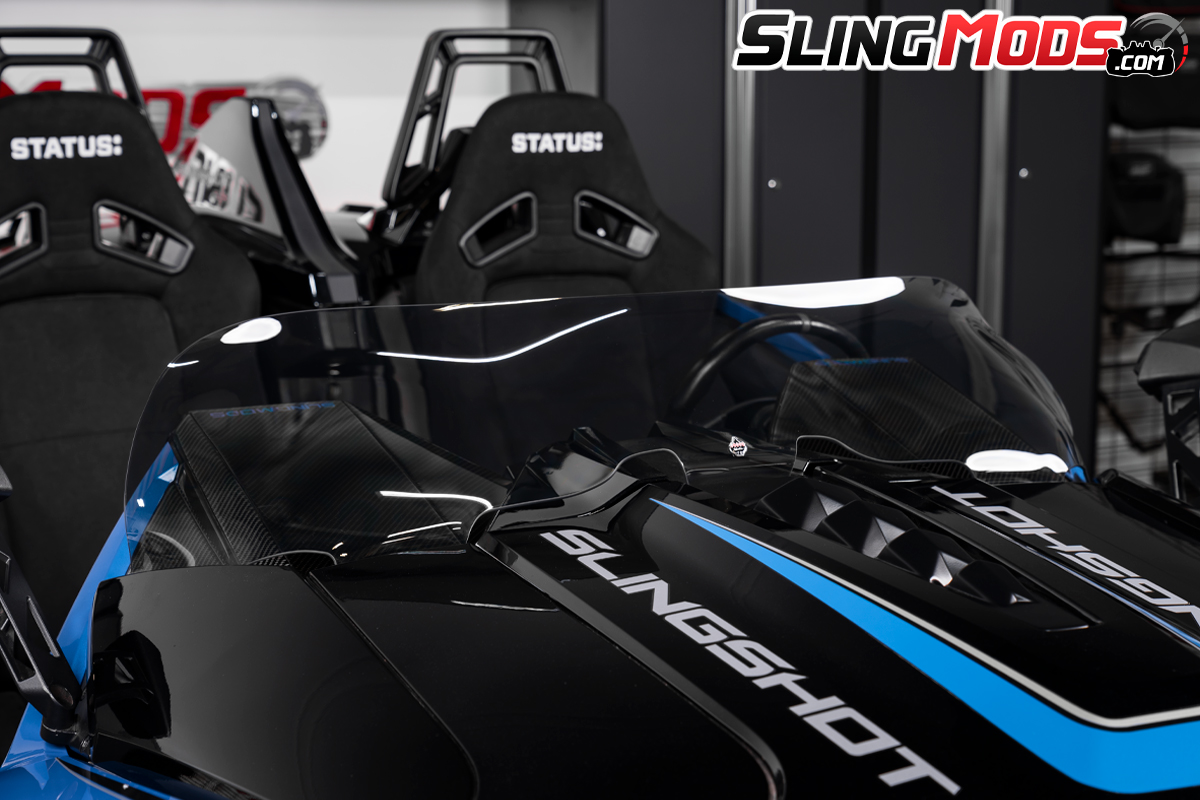 Klock Werks Flare Windshield / Windscreen for the Polaris Slingshot