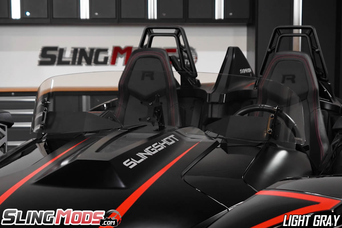 Madstad Adjustable Windshield for the Polaris Slingshot (2020+)