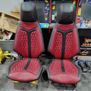 15-19 Polaris Slingshot RH LH Seats COMPLETE brackets custom W/Seatbelts OEM
