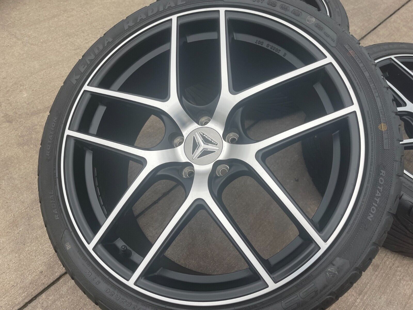 20" + 18" Polaris Slingshot OEM wheels rims tires 2018 2019 2021 2022 2023 NEW
