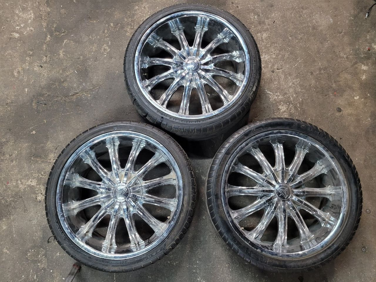 Polaris Slingshot OEM Wheels Three with tires 20"