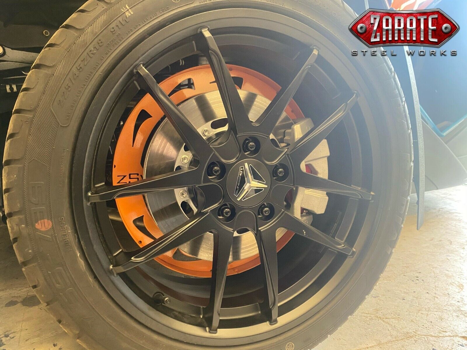 Polaris Slingshot Parts ZSW Wheel Ring DIY Kit 2015-2022 - Honeycomb Design