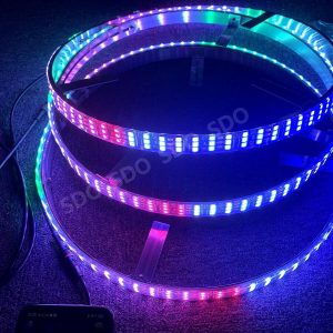 3pc 15.5'' Wheel Rim Lights For Polaris Slingshot Treble LEDs Flashing Bluetooth