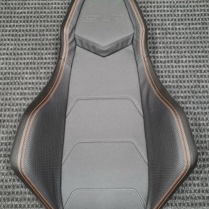 Polaris Slingshot OEM ASM., SEAT BACK ORANGE MDNS 2687333-VBB