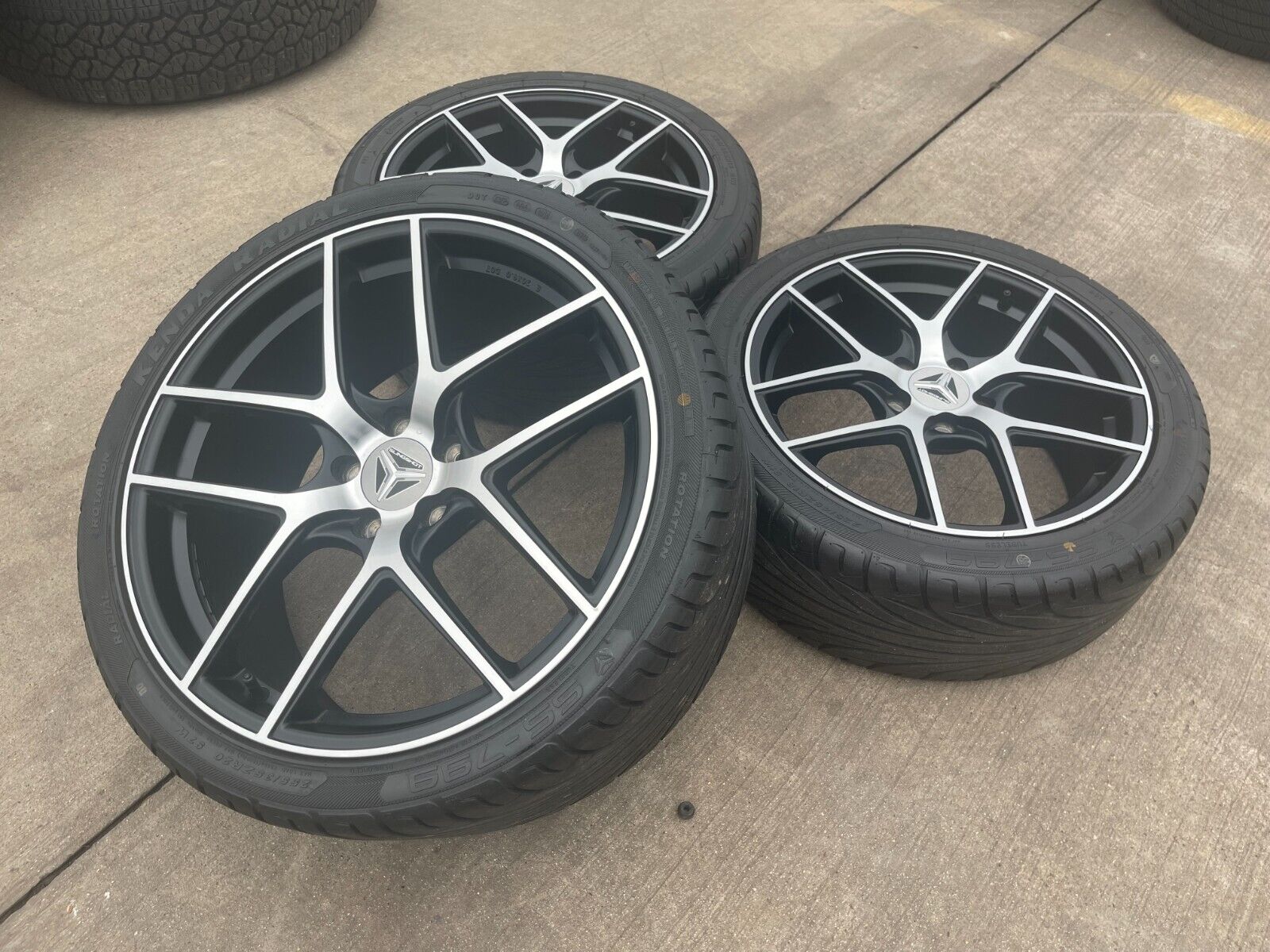 20" + 18" Polaris Slingshot OEM wheels rims tires 2018 2019 2021 2022 2023 NEW