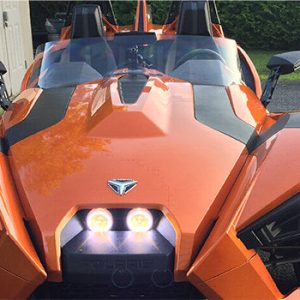 F4 WINDSHIELD - +3 - FOR THE POLARIS SLINGSHOT (2015-2023)