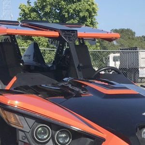 TD STING-RAY WINDSHIELD MOUNT BRACKET FOR THE POLARIS SLINGSHOT