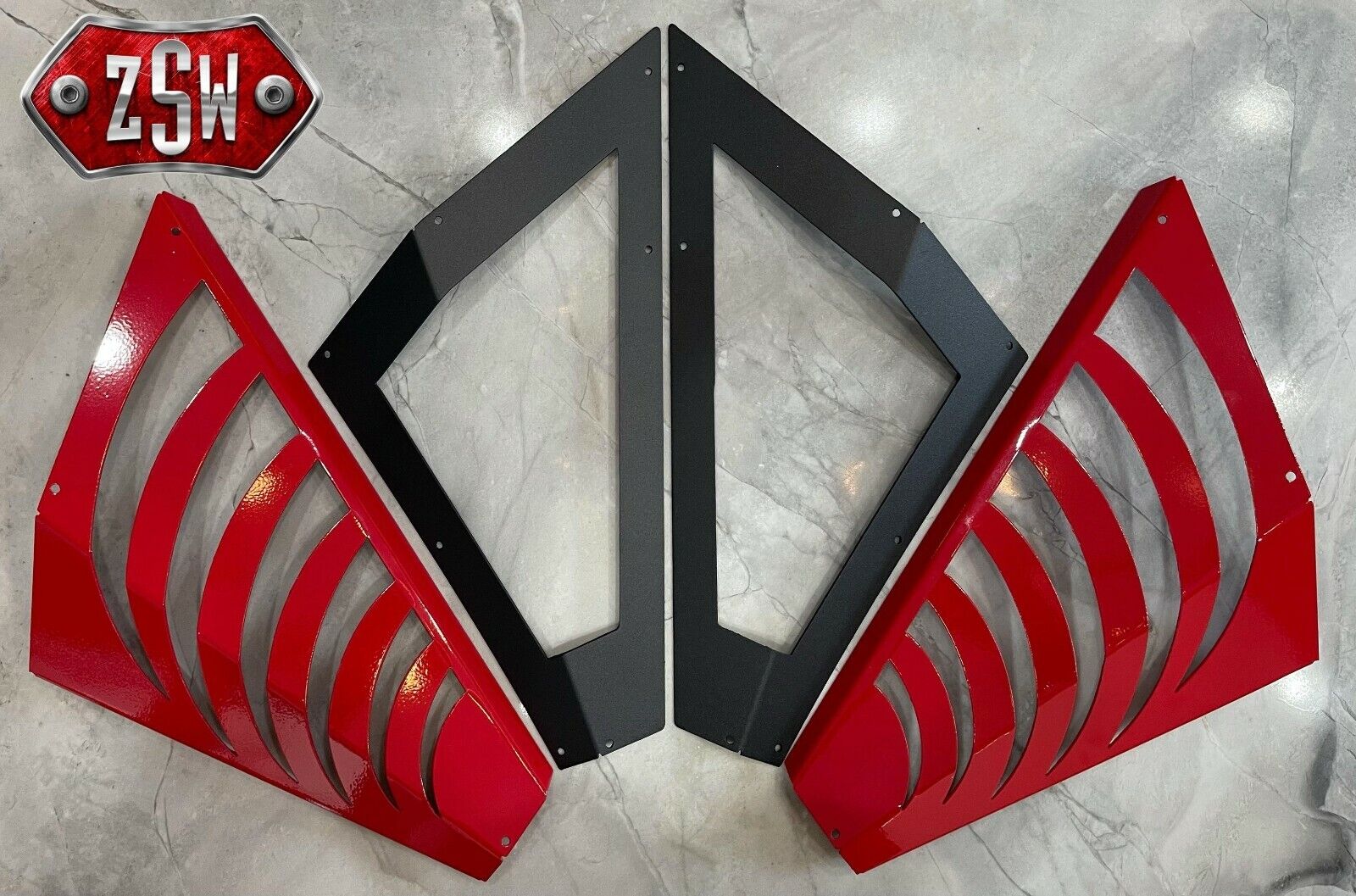 Polaris Slingshot Side Hood Vents -Kylo Design