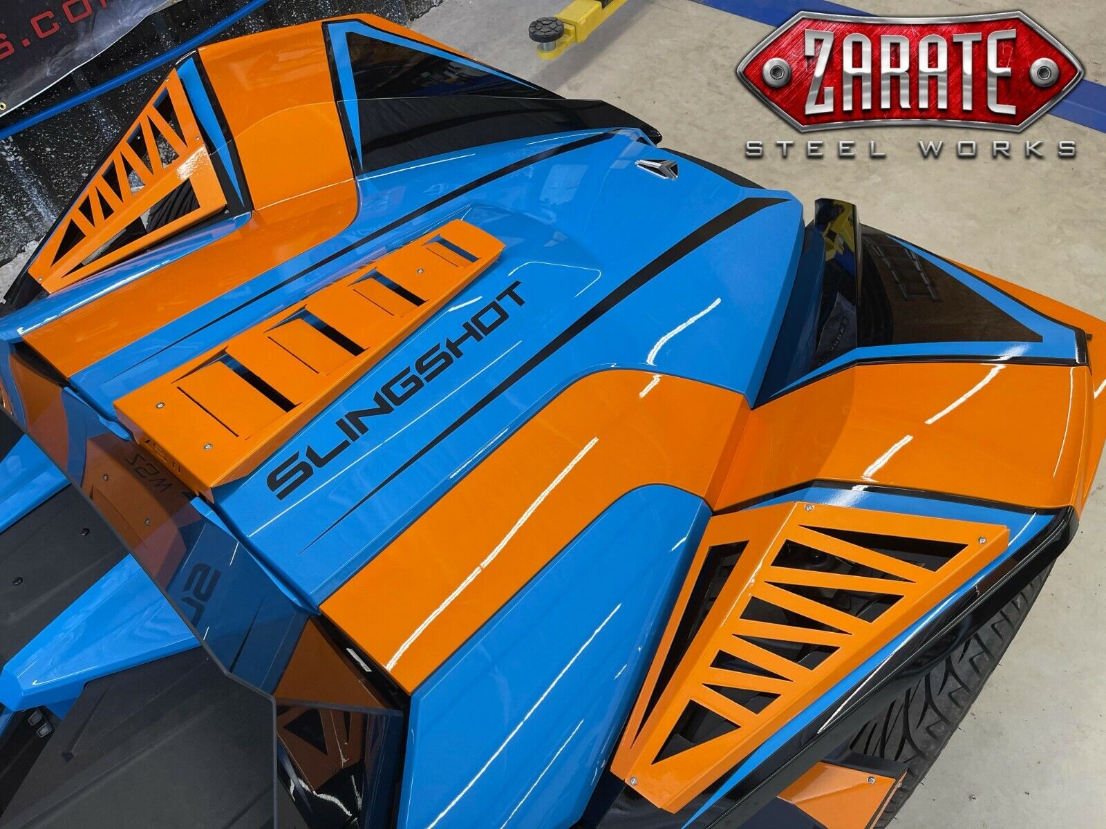 Polaris Slingshot Side Hood Vents -Kylo Design