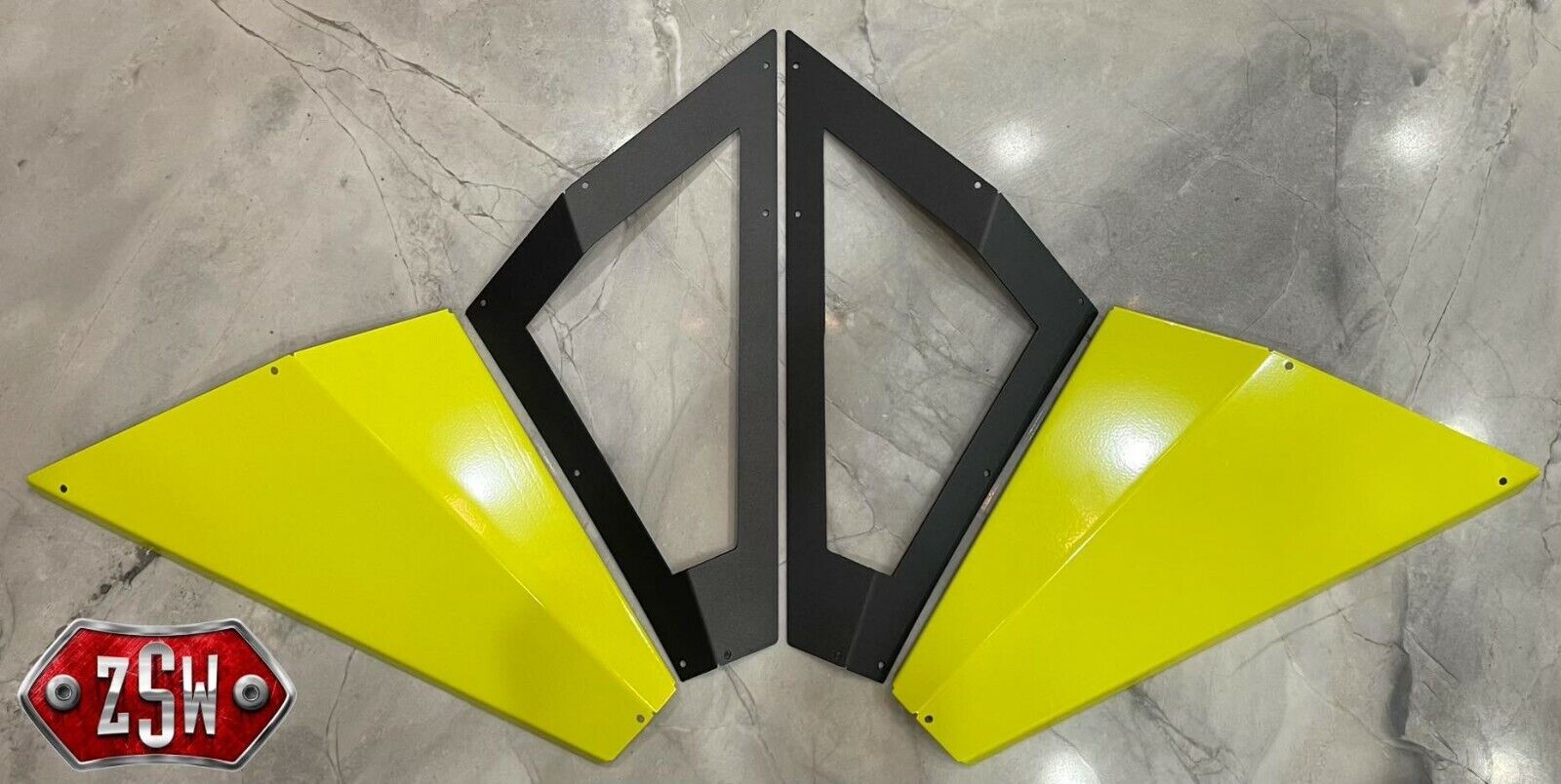 Polaris Slingshot Side Hood Vents -Smooth Design