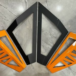 Polaris Slingshot Side Hood Vents -Geo Design