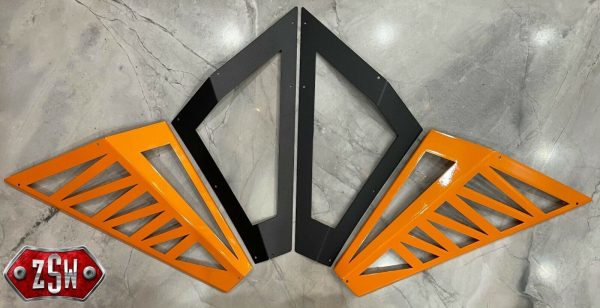 Polaris Slingshot Side Hood Vents -Geo Design